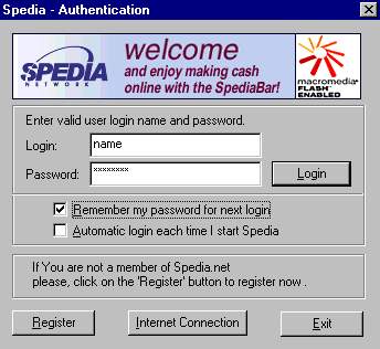 Spedia login